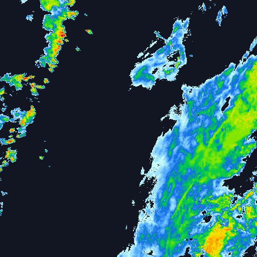 Radar allemand, orages d’été