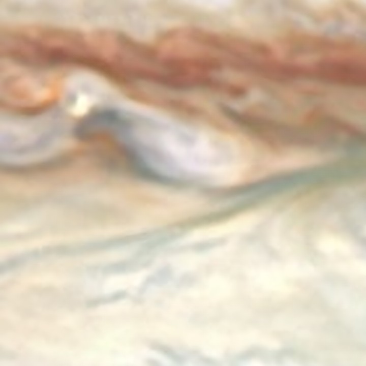Jupiter — bandes nuageuses